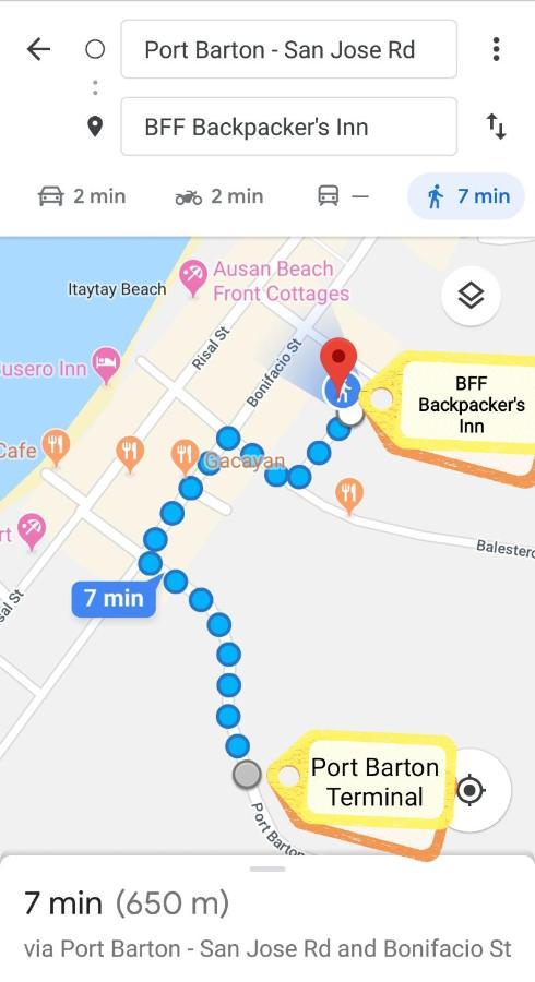 Bff Backpacker'S Inn San Vicente  Eksteriør bilde